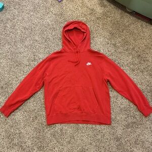Nike Red Men's Pullover Hoodie